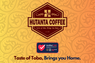 UMKM Pertama yang menerima sertifikasi CHSE di Balige, Hutanta coffee